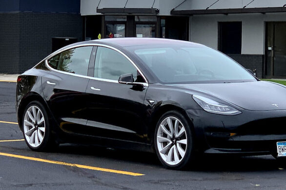 Does the Tesla Model 3 have a 12-volt outlet?