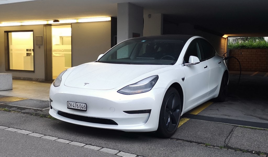 tesla white