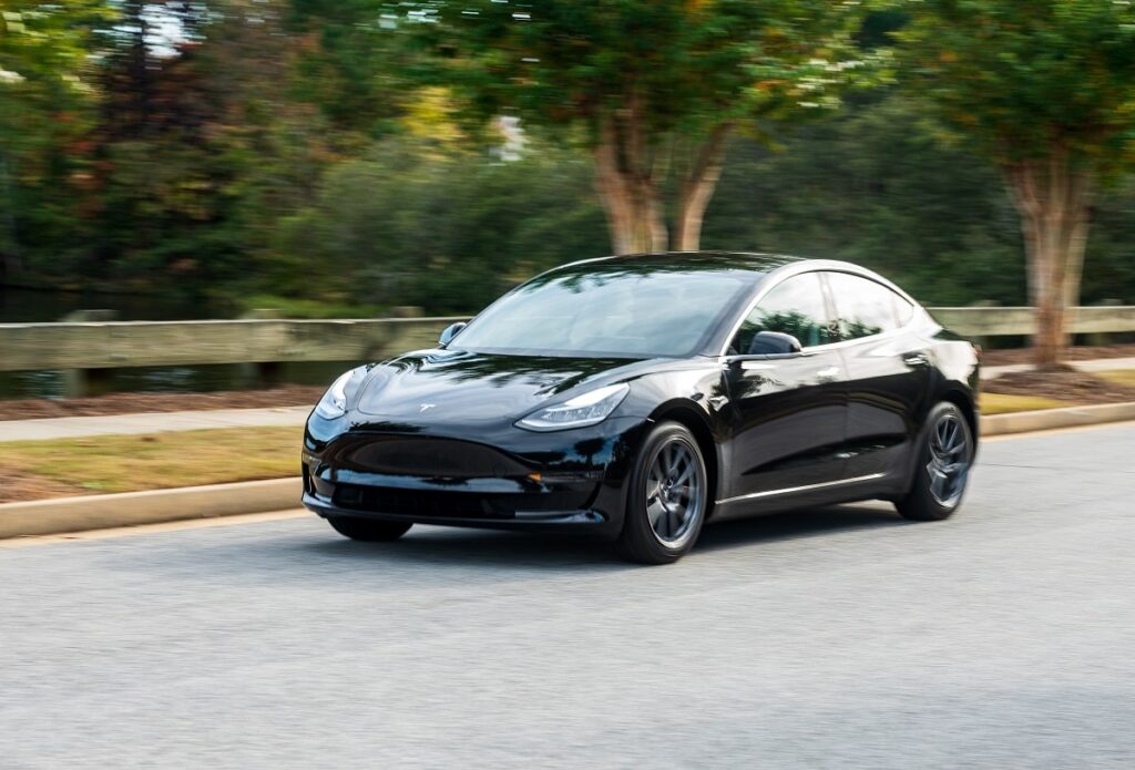 Black Tesla Model 3