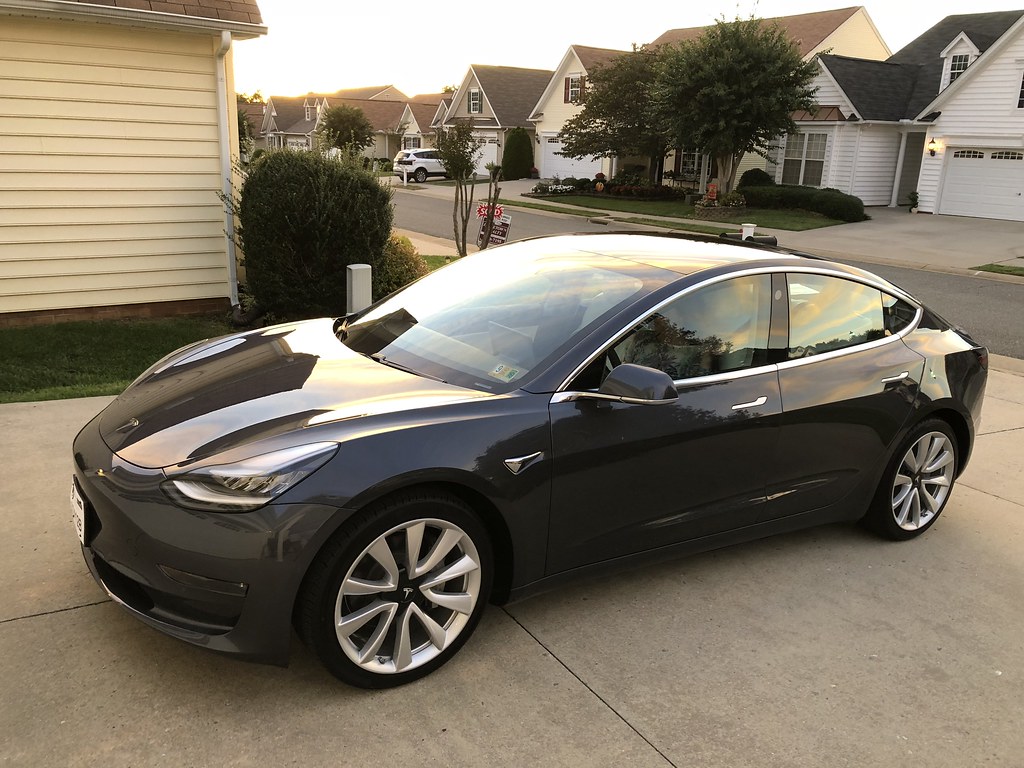 Black Tesla Model 3