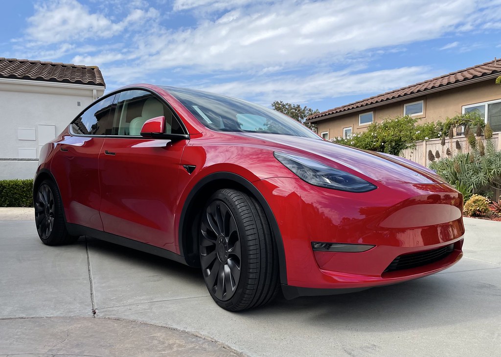 Red Model Y