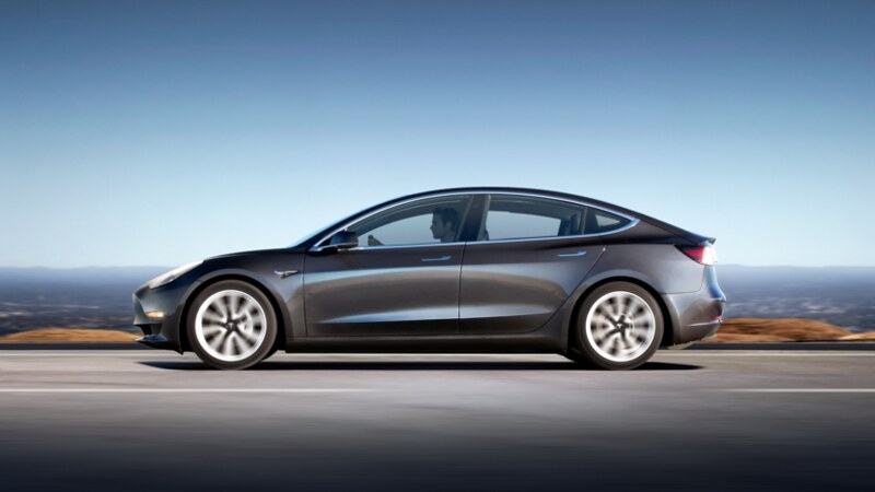 Tesla Model 3 drive