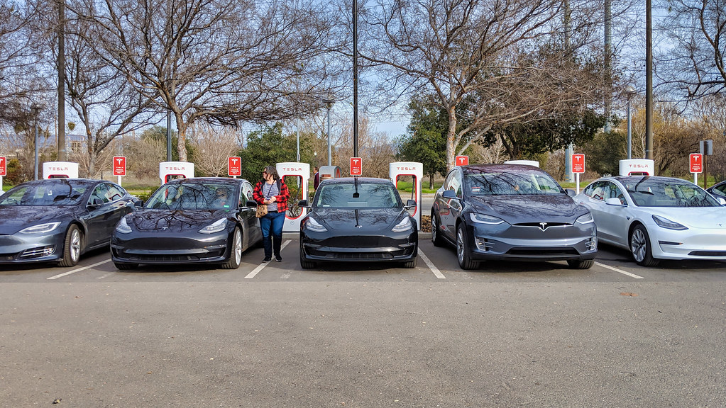 different tesla cars