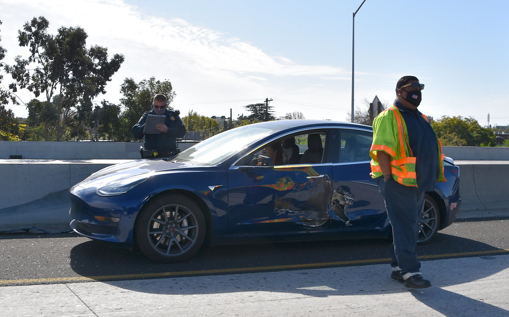 Tesla accident