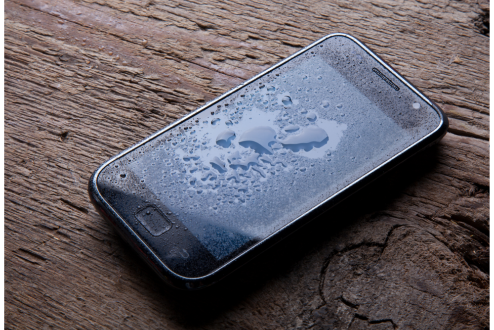 wet phone