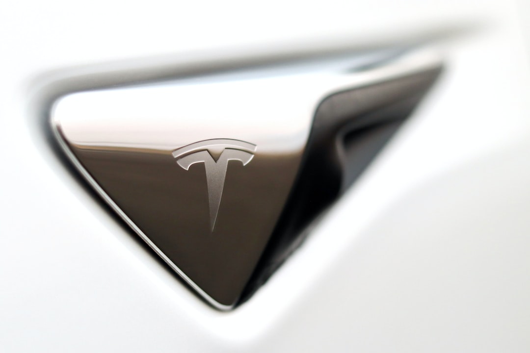 Tesla side-mounted cameras