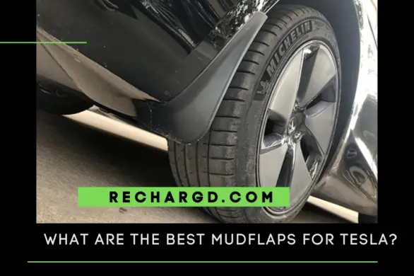 The best No-Drill Mud Flaps for Tesla